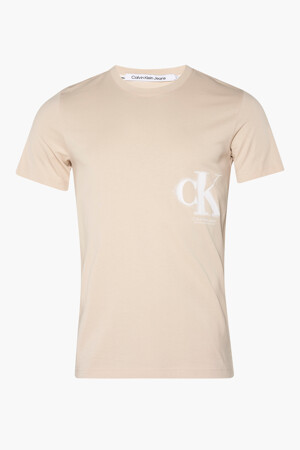 Femmes - Calvin Klein - T-shirt - beige - CALVIN KLEIN - beige
