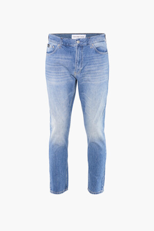 Femmes - Calvin Klein - Jean &agrave; coupe droite - bleu - Jeans - MID BLUE DENIM