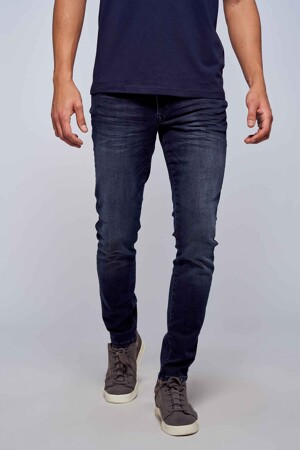 Dames - Petrol Industries® - Tapered jeans - blue black denim -  - BLUE BLACK DENIM