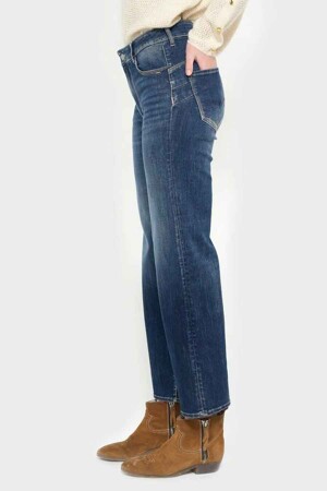 Femmes - Le Temps des Cerises - PULP - Zoom sur le jeans - MID BLUE DENIM