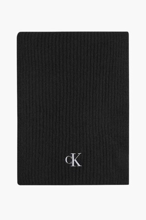 Femmes - Calvin Klein - &Eacute;charpe d'hiver - noir -  - ZWART