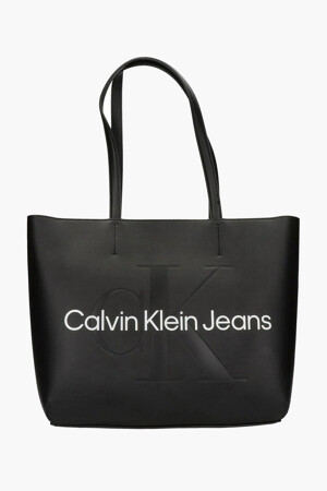 Dames - Calvin Klein - Handtas - zwart - Tassen & portemonnees - ZWART