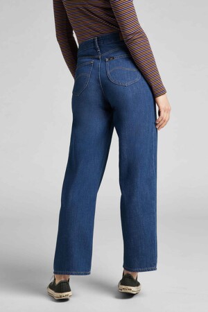 Dames - Lee® - Wide jeans - mid blue denim - LEE® - MID BLUE DENIM