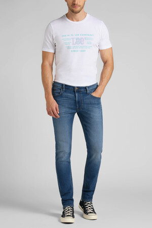 Femmes - Lee® - LUKE - Zoom sur le jeans - MID BLUE DENIM