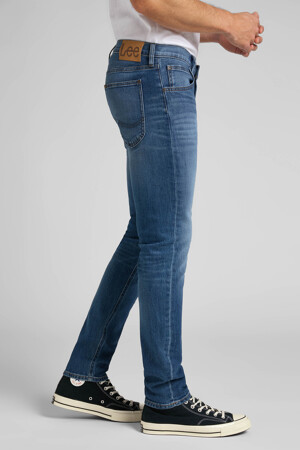 Femmes - Lee® - LUKE - Zoom sur le jeans - MID BLUE DENIM