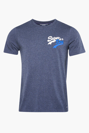 Hommes - SUPERDRY - T-shirt - bleu - Soldes - bleu
