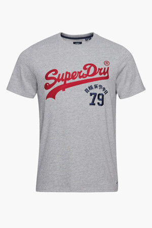 Dames - SUPERDRY - T-shirt - grijs - SUPERDRY - grijs