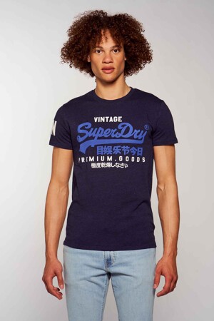 Dames - SUPERDRY - T-shirt - blauw -  - BLAUW