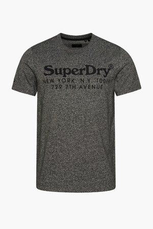 Dames - SUPERDRY - T-shirt - zwart - SUPERDRY - ZWART