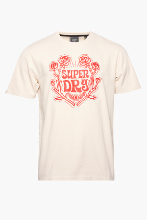Dames - SUPERDRY - T-shirt - ecru - SUPERDRY - ECRU