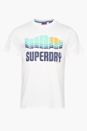 Dames - SUPERDRY - T-shirt - wit - SUPERDRY - wit