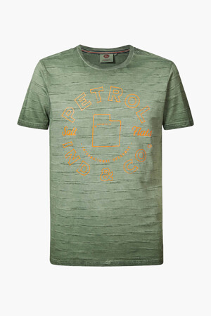 Dames - Petrol Industries® - T-shirt - groen -  - GREEN