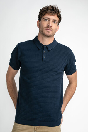 Dames - Petrol Industries® - Polo - blauw - Pulls - BLAUW