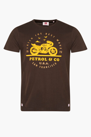 Dames - Petrol Industries® - T-shirt - grijs - Petrol Industries® - GRIJS