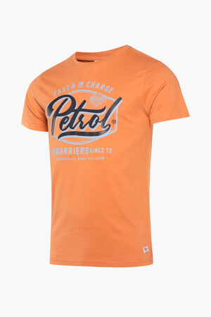 Dames - Petrol Industries® - T-shirt - oranje - Petrol Industries® - ORANJE