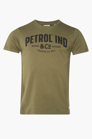 Dames - Petrol Industries® - T-shirt - groen - Petrol Industries® - GROEN