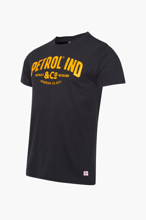 Dames - Petrol Industries® - T-shirt - zwart - Promoties - ZWART