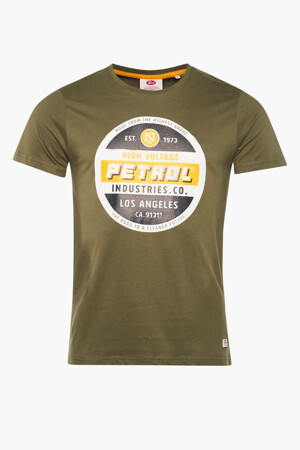 Dames - Petrol Industries® - T-shirt - groen - Promoties - GROEN