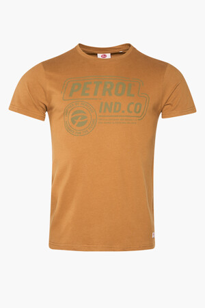 Dames - Petrol Industries® - T-shirt - cognac - Petrol Industries® - ORANJE