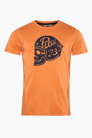 Dames - Petrol Industries® - T-shirt - oranje - Promoties - ORANJE