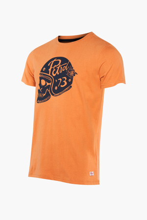 Dames - Petrol Industries® - T-shirt - oranje - Promoties - ORANJE