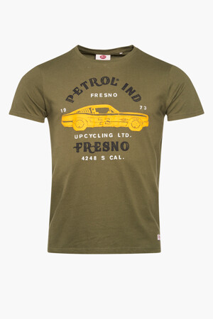 Dames - Petrol Industries® - T-shirt - groen - Promoties - GROEN