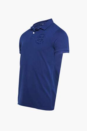 Dames - SUPERDRY - Polo - blauw - SUPERDRY - BLAUW