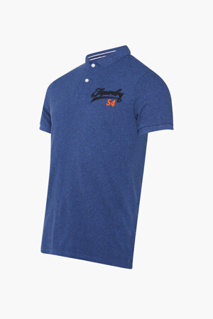 Dames - SUPERDRY - Polo - blauw - SUPERDRY - blauw