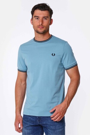Femmes - Fred Perry - T-shirt - multicolore - Fred Perry - bleu