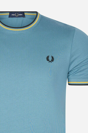 Dames - Fred Perry - T-shirt - blauw - Fred Perry - blauw