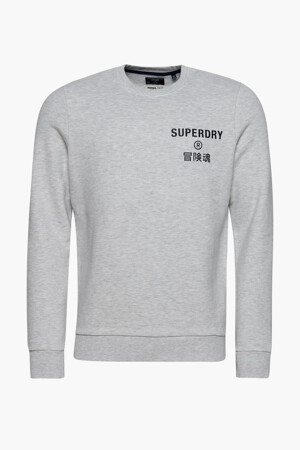 Dames - SUPERDRY - Sweater - grijs - Hoodies & Sweaters - grijs