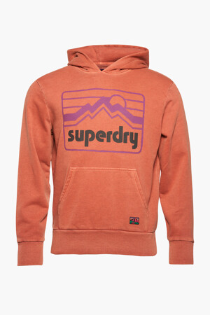 Dames - SUPERDRY - Sweater - oranje - Sweaters - ORANJE