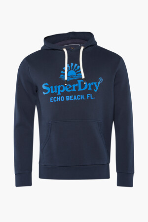 Dames - SUPERDRY - Sweater - blauw - Hoodies & Sweaters - blauw