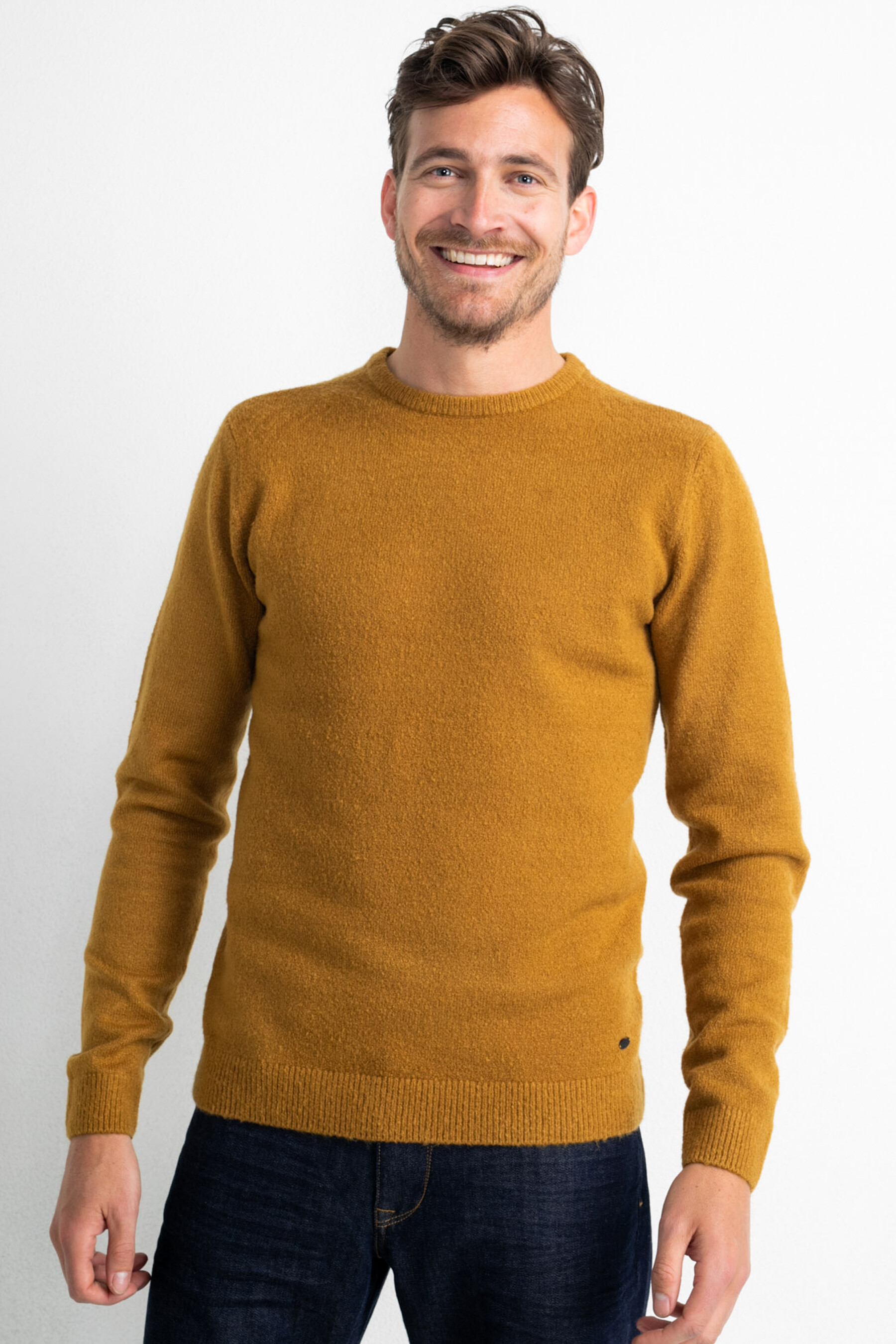 Mode Sweaters V-halstruien Tom Tailor V-halstrui donkerblauw casual uitstraling 