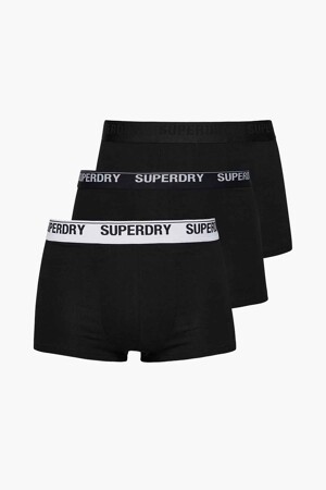 Femmes - SUPERDRY - Boxers - noir - Sous-vêtements - ZWART