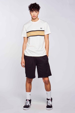 Dames - Fred Perry - T-shirt - wit - Fred Perry - wit