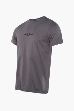Dames - Fred Perry - T-shirt - grijs - Fred Perry - grijs