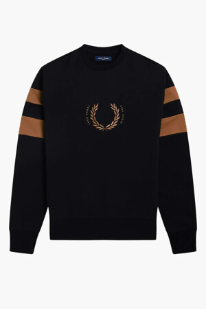 Dames - Fred Perry - Sweater - zwart - Fred Perry - zwart