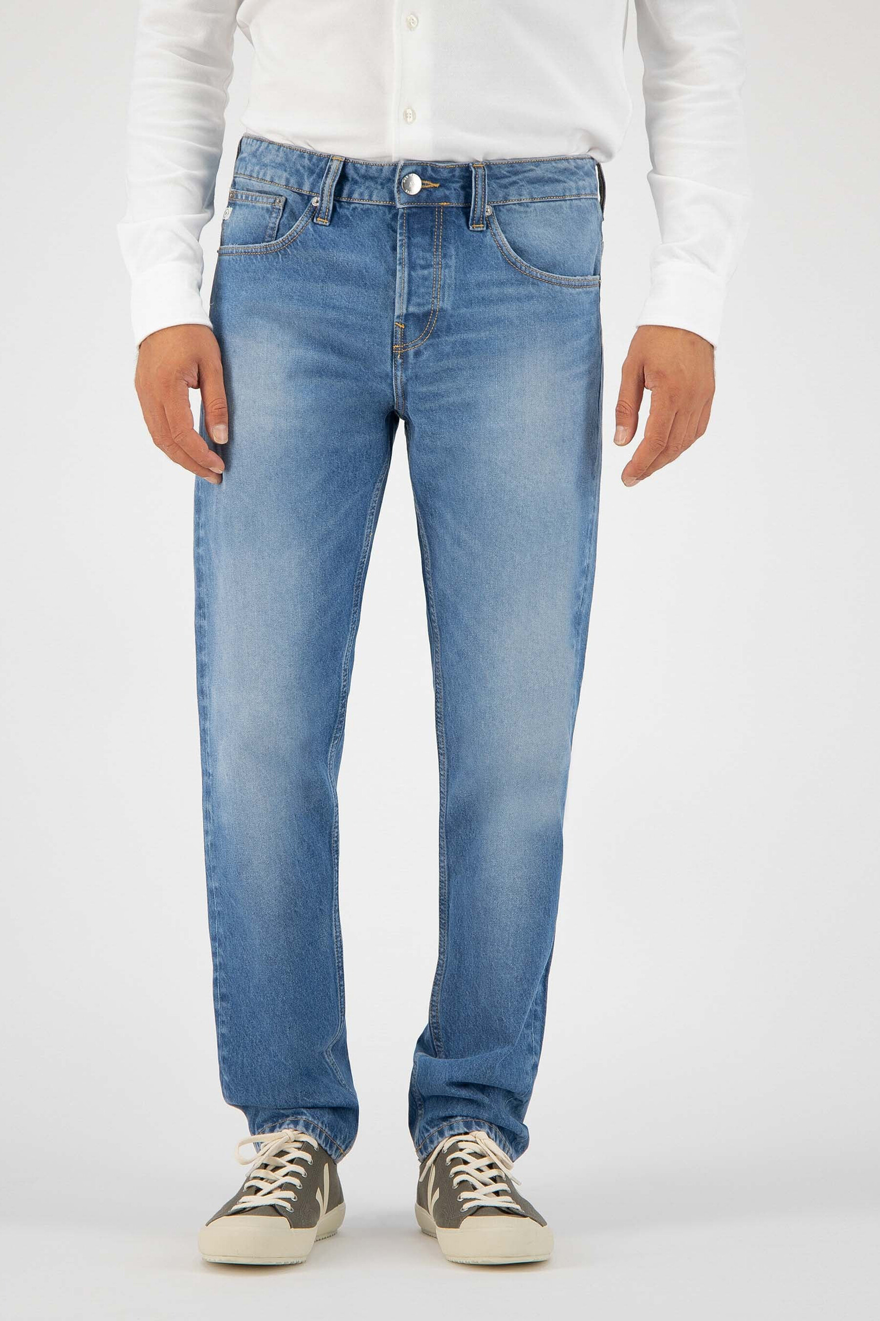 Grote hoeveelheid Herkenning Zichzelf Jeans tapered - MUD JEANS - MB0021R002L013_FAN STONE | ZEB