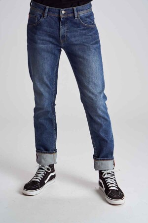 Femmes - Le Fabuleux Marcel de Bruxelles - Straight jeans  - Shop forever denim > - MID BLUE DENIM