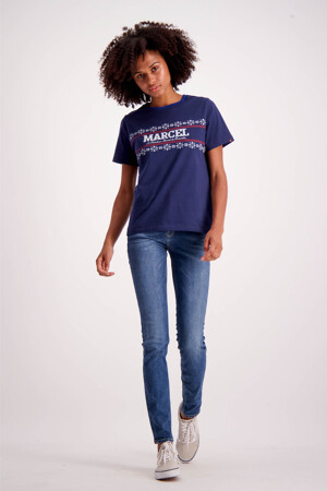 Femmes - Le Fabuleux Marcel de Bruxelles - Skinny jeans  -  - MID BLUE DENIM