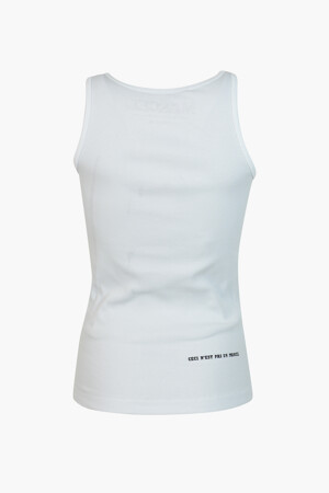 Femmes - Le Fabuleux Marcel de Bruxelles - Singlet - blanc - T-shirts & tops - WIT