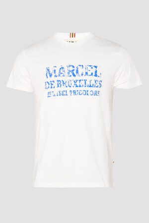 Dames - Le Fabuleux Marcel de Bruxelles - T-shirt - wit - Le Fabuleux Marcel de Bruxelles - WIT