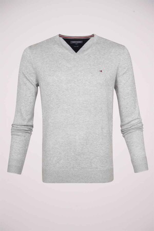 Hommes - Tommy Jeans - Pull - gris -  - gris