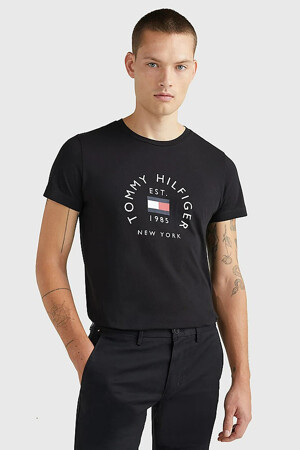 Femmes - Tommy Hilfiger - T-shirt - noir - Noir - noir