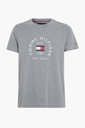 Hommes - Tommy Hilfiger - T-shirt - gris - Soldes - gris
