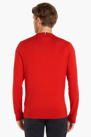 Dames - Tommy Hilfiger - Pull - rood - Truien - rood