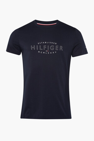 Dames - Tommy Hilfiger - T-shirt - blauw - Tommy Hilfiger - blauw