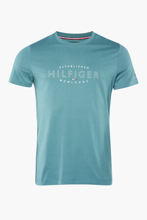 Dames - Tommy Hilfiger - T-shirt - GREEN - Tommy Hilfiger - GREEN