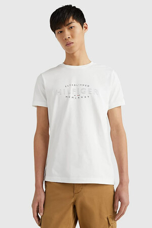 Femmes - Tommy Hilfiger - T-shirt - blanc - Les incontournables noir et blanc - blanc